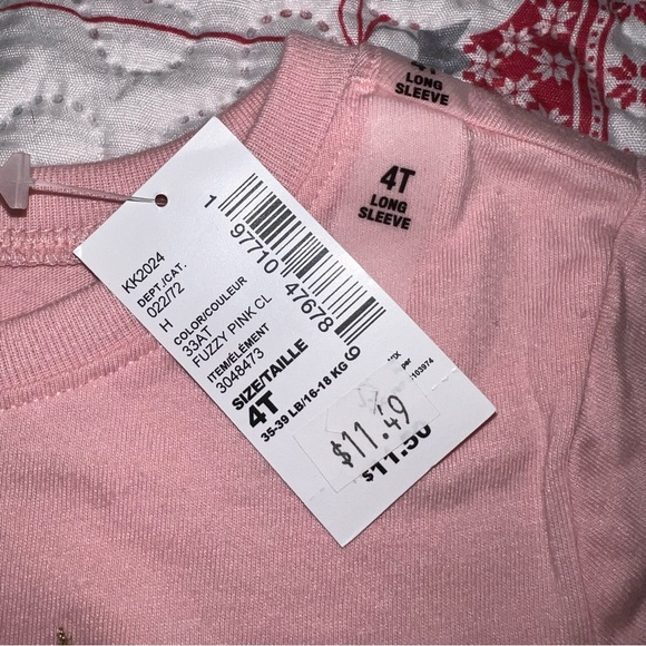 The Children’s Place TCP Toddler Girls Size 4T New NWT Shirt Deer Squirrels Fall - Picture 3 of 3